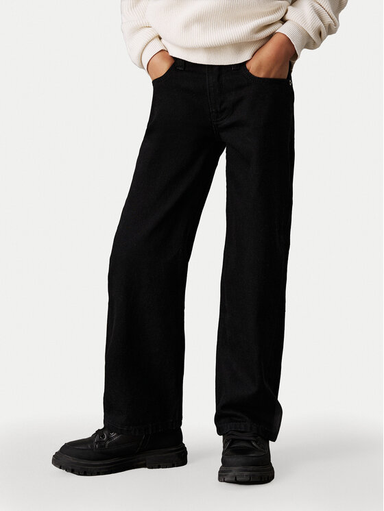 Calvin Klein Jeans Дънки Skater IB0IB02185 M Черен Regular Fit за Момчета цена