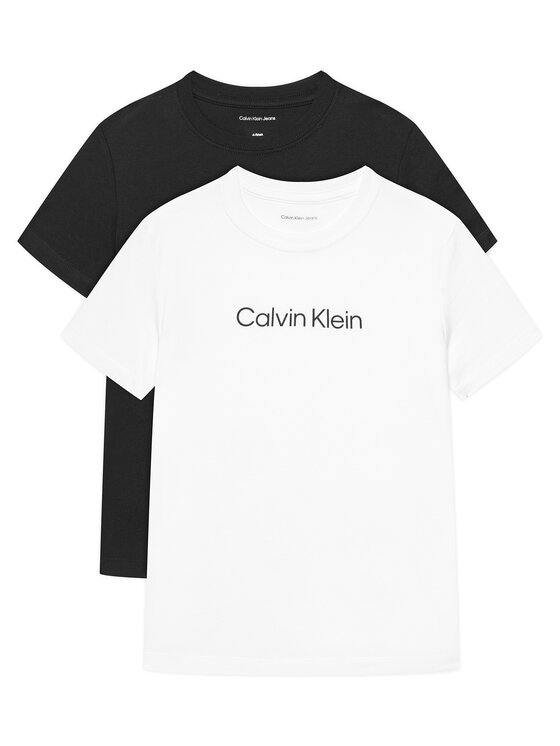 Calvin Klein Jeans Комплект 2 тишъртки IU0IU00690 D Цветен Regular Fit за Бебета цена