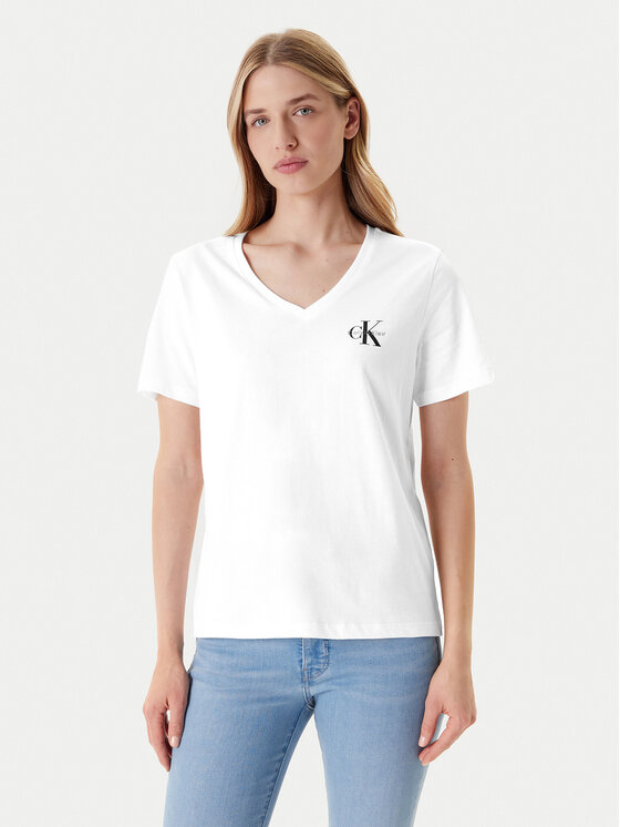 Calvin Klein Jeans Комплект 2 тишъртки LV047C906G Розов Regular Fit за Жени цена