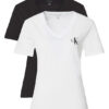 Calvin Klein Jeans Комплект 2 тишъртки LV047C906G Цветен Regular Fit за Жени цена