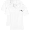 Calvin Klein Jeans Комплект 2 тишъртки LV047C906G Цветен Regular Fit за Жени цена