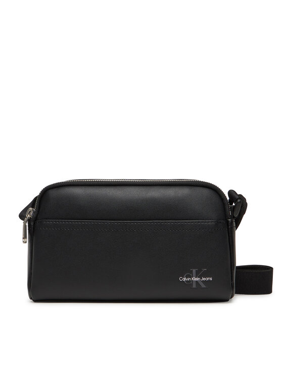 Calvin Klein Jeans Мъжка чантичка Mono Logo Camera Bag 22 LV04G3015G Черен за Мъже цена