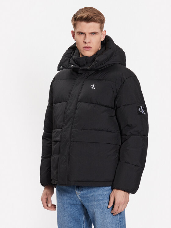 Calvin Klein Jeans Преходно яке J30J323709 Черен Regular Fit за Мъже цена