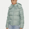 Calvin Klein Jeans Пухено яке J20J223571 Зелен Regular Fit за Жени цена
