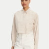 Calvin Klein Jeans Риза J20J225078 Бежов Regular Fit за Жени цена