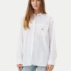Calvin Klein Jeans Риза LV047C143G Бял Relaxed Fit за Жени цена
