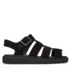 Calvin Klein Jeans Сандали Fisherman Hw Sandal Lth YW0YW01962 Черен за Жени цена