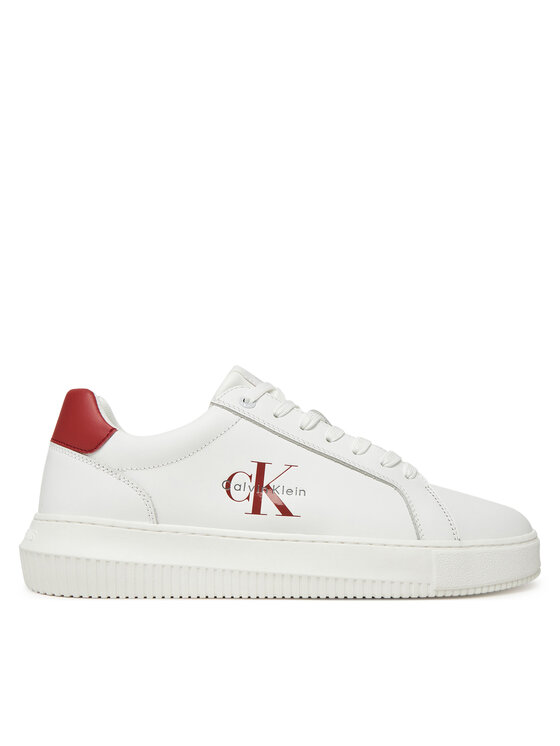 Calvin Klein Jeans Сникърси Chunky Cupsole Monologo YM0YM01317 Бял за Мъже цена