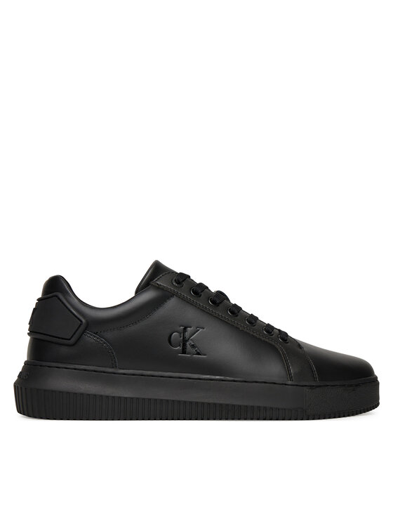 Calvin Klein Jeans Сникърси Chunky Cupsole Ru Patch Lth YM0YM01296 Черен за Мъже цена