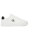 Calvin Klein Jeans Сникърси Classic Cupsole Mono Lth YM0YM01369 Бял за Мъже цена