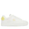 Calvin Klein Jeans Сникърси Classic Cupsole Ru Patch Lth Wn YW0YW01845 Бял за Мъже цена
