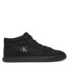 Calvin Klein Jeans Сникърси Ess Vulc Mid Mg Canvas YM0YM01210 Черен за Мъже цена