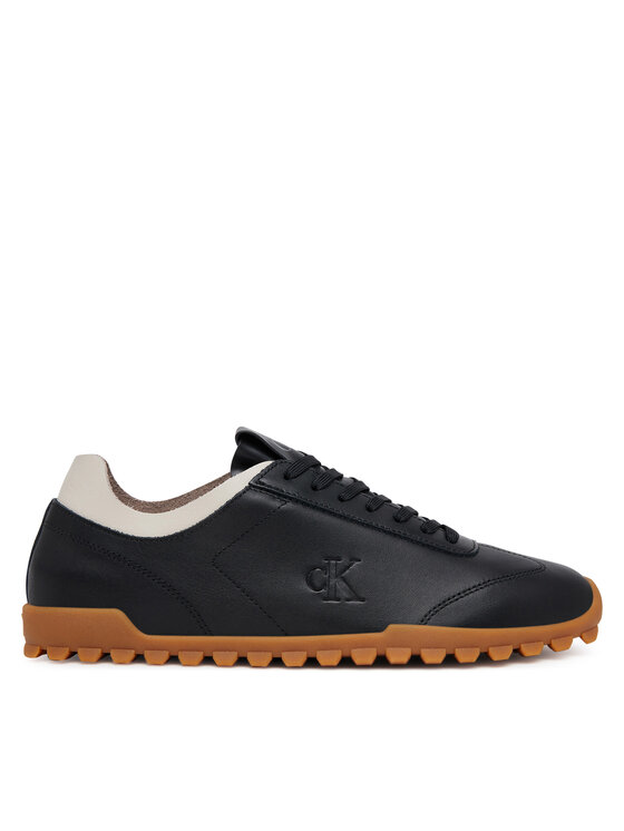 Calvin Klein Jeans Сникърси Low Profile Runner Mg Lth Mix YW0YW01847 Черен за Жени цена