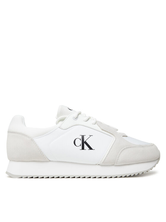 Calvin Klein Jeans Сникърси Retro Runner Sock Lace Up Ny-Su YM0YM01326 Бял за Мъже цена