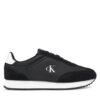 Calvin Klein Jeans Сникърси Runner Laceup Mg Nylon Mix YW0YW01828 Черен за Жени цена