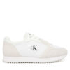 Calvin Klein Jeans Сникърси Runner Laceup Sock Mg Nylon Mix YW0YW01644 Бял за Мъже цена