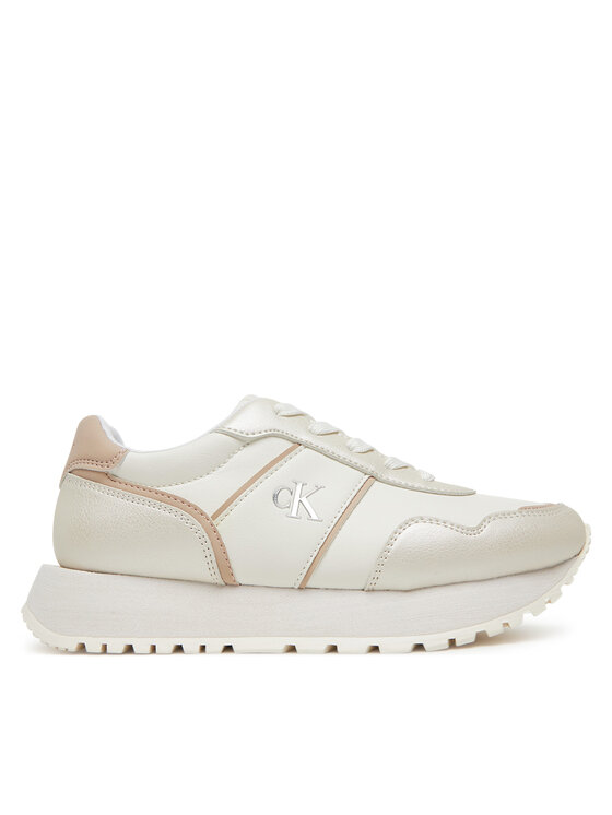 Calvin Klein Jeans Сникърси V3A9-82034-1355A S Екрю за Жени цена