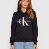 Calvin Klein Jeans Суитшърт J20J219141 Черен Regular Fit за Жени цена