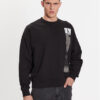 Calvin Klein Jeans Суитшърт J30J323416 Черен Regular Fit цвят на ниска цена