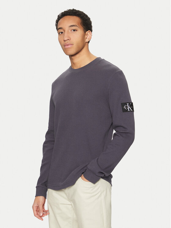 Calvin Klein Jeans Суитшърт J30J323485 Тъмносин Regular Fit за Мъже цена
