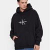 Calvin Klein Jeans Суитшърт J30J324118 Черен Relaxed Fit за Мъже цена