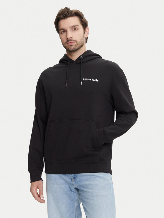 Calvin Klein Jeans Суитшърт LV04RC293G Черен Regular Fit за Мъже цена
