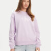 Calvin Klein Jeans Суитшърт Monologo LV047B234G Виолетов Relaxed Fit за Жени цена