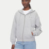 Calvin Klein Jeans Суитшърт Monologo LV047B270G Сив Regular Fit за Жени цена