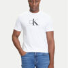 Calvin Klein Jeans Тишърт Center Monogram LV04RC857G Бял Regular Fit за Мъже цена
