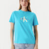 Calvin Klein Jeans Тишърт Hero Classic LV047B865G Син Regular Fit за Жени цена