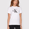 Calvin Klein Jeans Тишърт J20J219142 Бял Regular Fit за Жени цена
