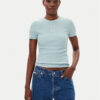 Calvin Klein Jeans Тишърт J20J225245 Син Slim Fit за Жени цена