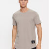 Calvin Klein Jeans Тишърт J30J323482 Бежов Regular Fit за Мъже цена