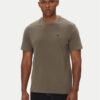 Calvin Klein Jeans Тишърт LV040HM265 Кафяв Regular Fit за Мъже цена