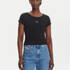 Calvin Klein Jeans Тишърт LV047C200G Черен Slim Fit за Жени цена
