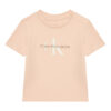 Calvin Klein Jeans Тишърт Monogram IN0IN00001 Розов Regular Fit за Момичета цена