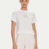 Calvin Klein Jeans Тишърт Outlined J20J224791 Бял Regular Fit за Жени цена