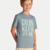 Calvin Klein Jeans Тишърт Slogan Graphic IB0IB02459 Син Regular Fit за Момчета цена