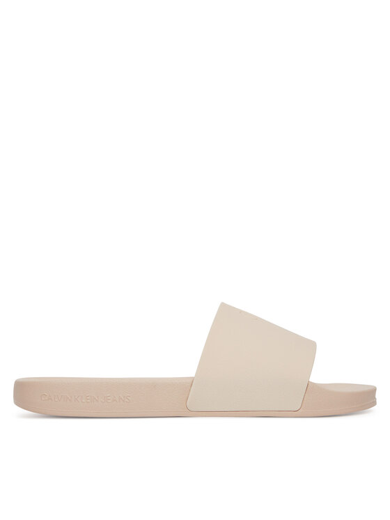 Calvin Klein Jeans Чехли Slide Monogram Tpu YW0YW01715 Розов за Жени цена