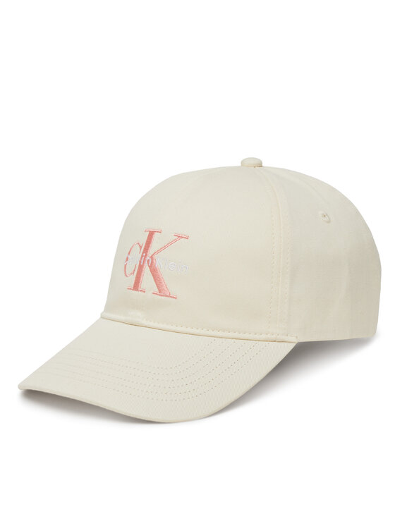 Calvin Klein Jeans Шапка с козирка Monologo LV04K5026G Жълт за Жени цена
