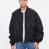 Calvin Klein Jeans Яке бомбър J30J323474 Черен Oversize цвят на ниска цена