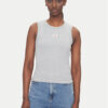 Calvin Klein Jeans топ LV047C201G Сив Slim Fit за Жени цена