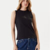 Calvin Klein Jeans топ LV047C852G Черен Regular Fit за Жени цена