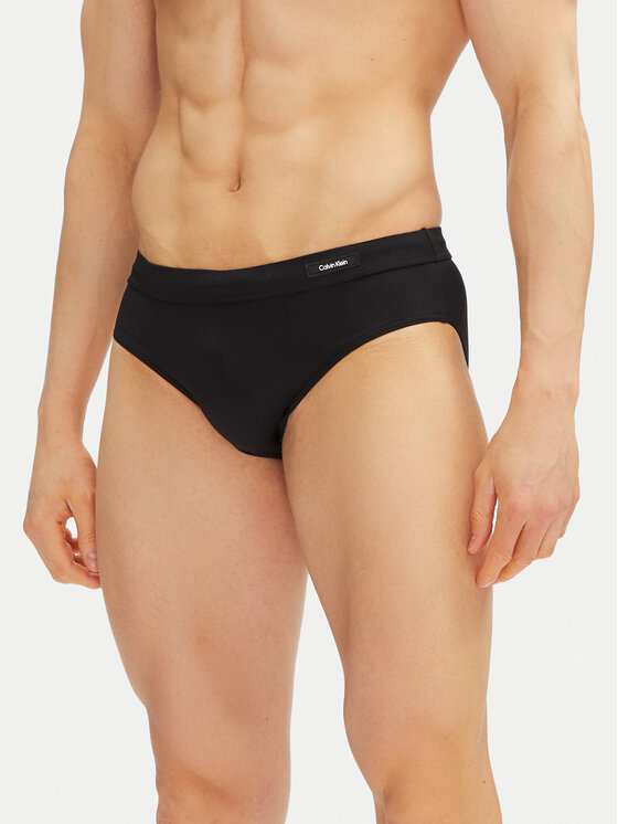 Calvin Klein Swimwear Бански KM0KM01113 Черен за Мъже цена