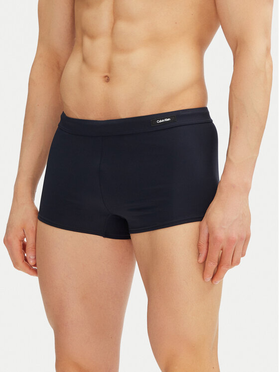Calvin Klein Swimwear Бански KM0KM01114 Тъмносин за Мъже цена