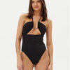 Calvin Klein Swimwear Бански костюм KW0KW02813 Черен за Жени цена