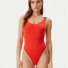 Calvin Klein Swimwear Бански костюм KW0KW02859 Червен за Жени цена