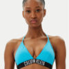 Calvin Klein Swimwear Горнище на бански KW0KW02854 Син за Жени цена