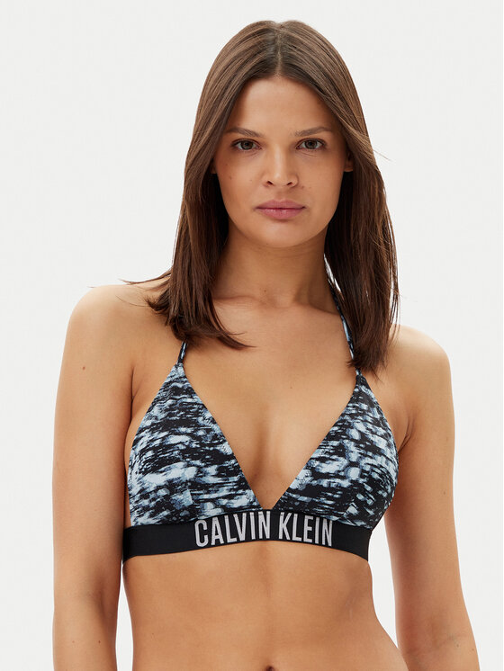 Calvin Klein Swimwear Горнище на бански KW0KW02854 Тъмносин за Жени цена
