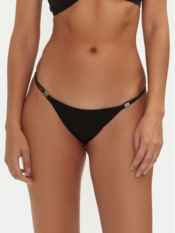 Calvin Klein Swimwear Долнище на бански KW0KW02738 Черен за Жени цена